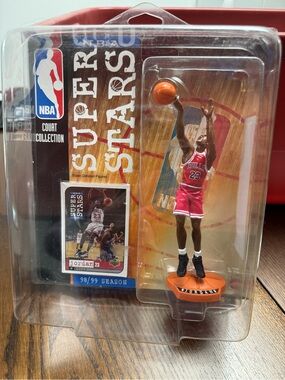 NBA Super Stars Michael Jordan Action Figure - Red